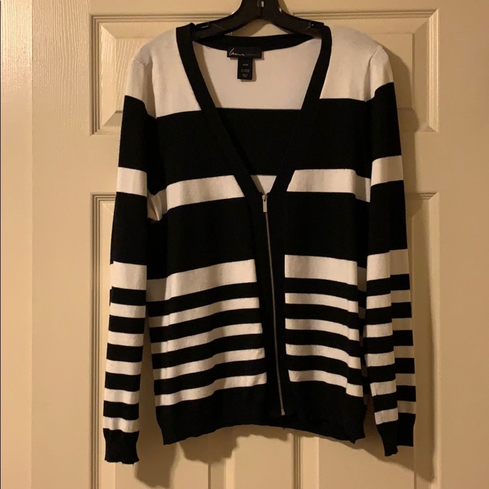 Lane Bryant Zipper Front Cardigan